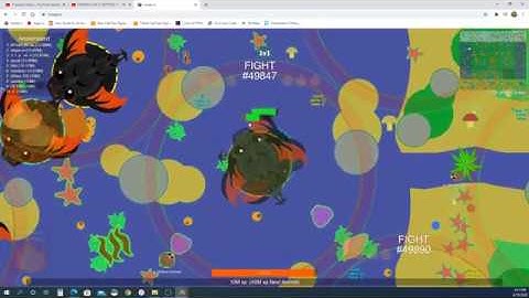 First Time Being KD in an Event Mope.io