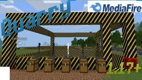 Automatic mining mashine|| Quarry||Minecraft||MR.MINECRAFT
