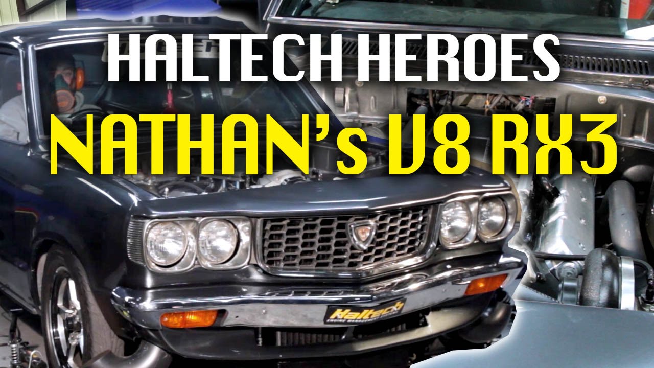 Haltech Heroes:1755hp Mazda RX3 with an LSX conversion - YouTube