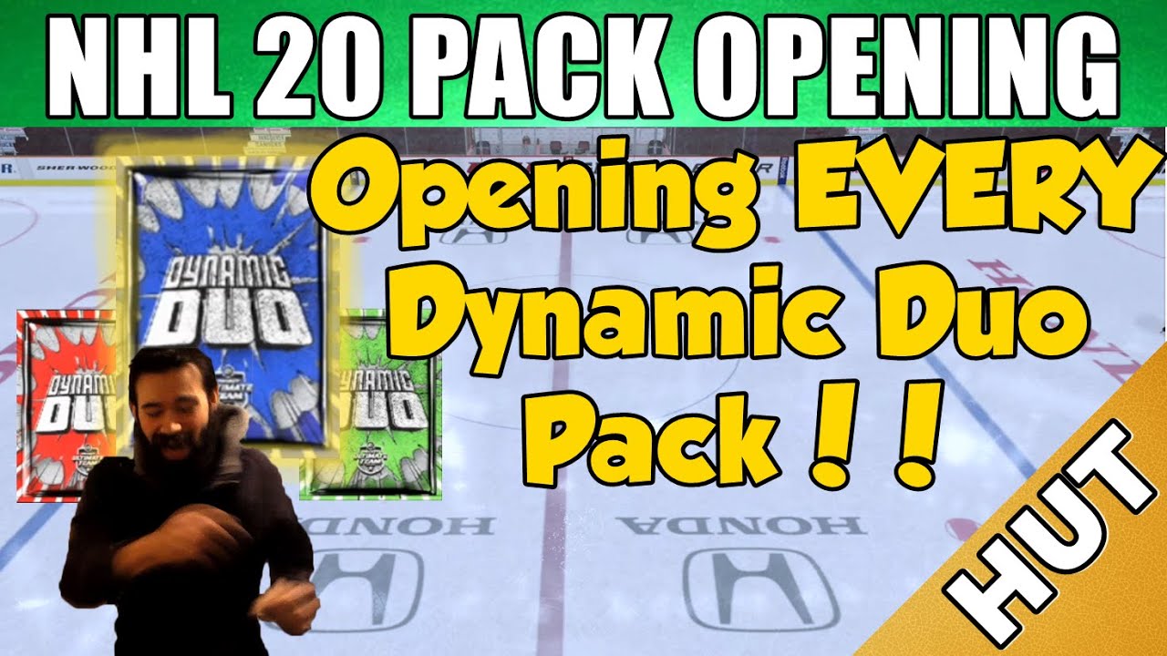 Dynamic Duo Origin Story Pack Opening! - NHL 20 HUT - Hockey Ultimate Team - Dynamic Duo Packs