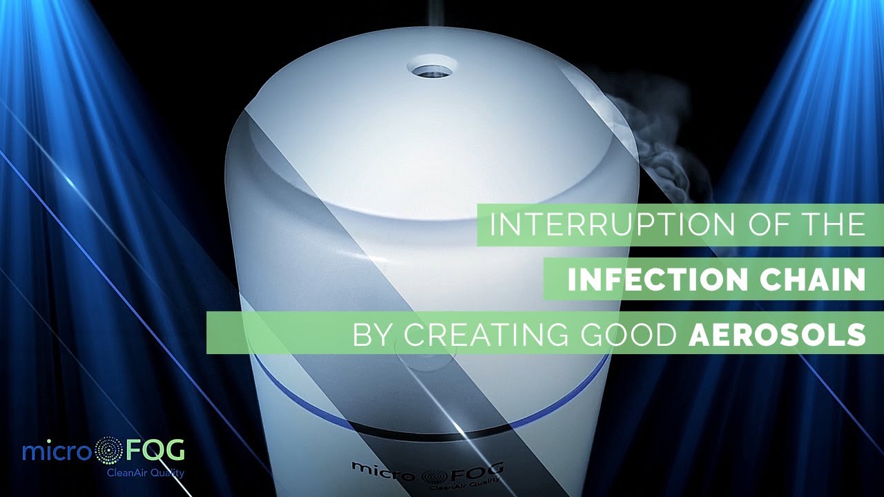microFOG hygienizing humidifier - YouTube