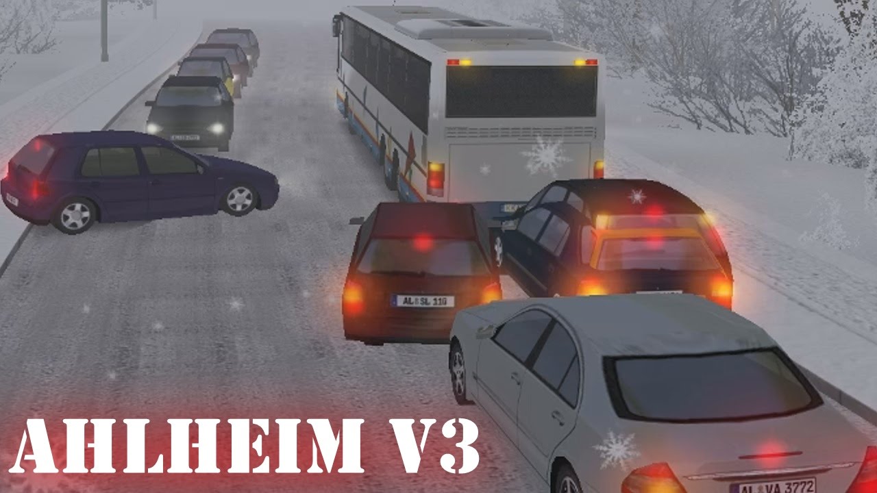 Omsi 2 gameplay (HUN) - Alheim V3.1 - Setra S-317UL - Bendstein-Brecker Feld