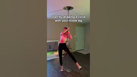 Fan kick pole dance tutorial~ 25 tutorials ‘til Christmas 🎄 #polefitness