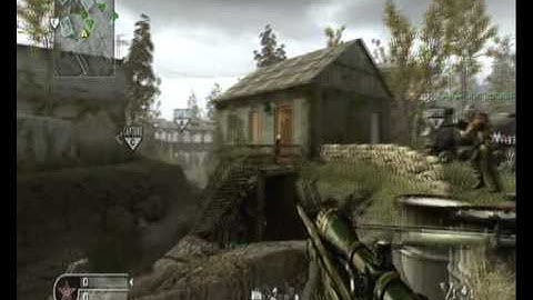 COD4 No-scope across overgrown