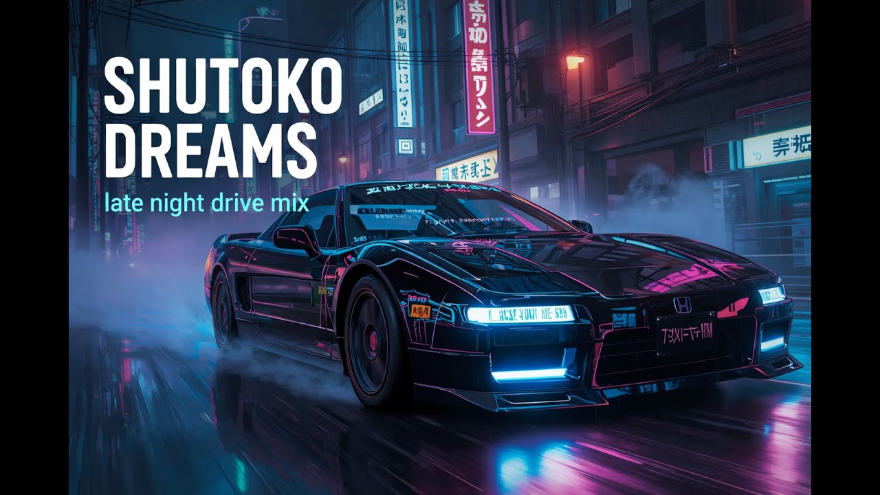 Shutoko Dreams | 1 Hour Chill Phonk / Wave Night Drive