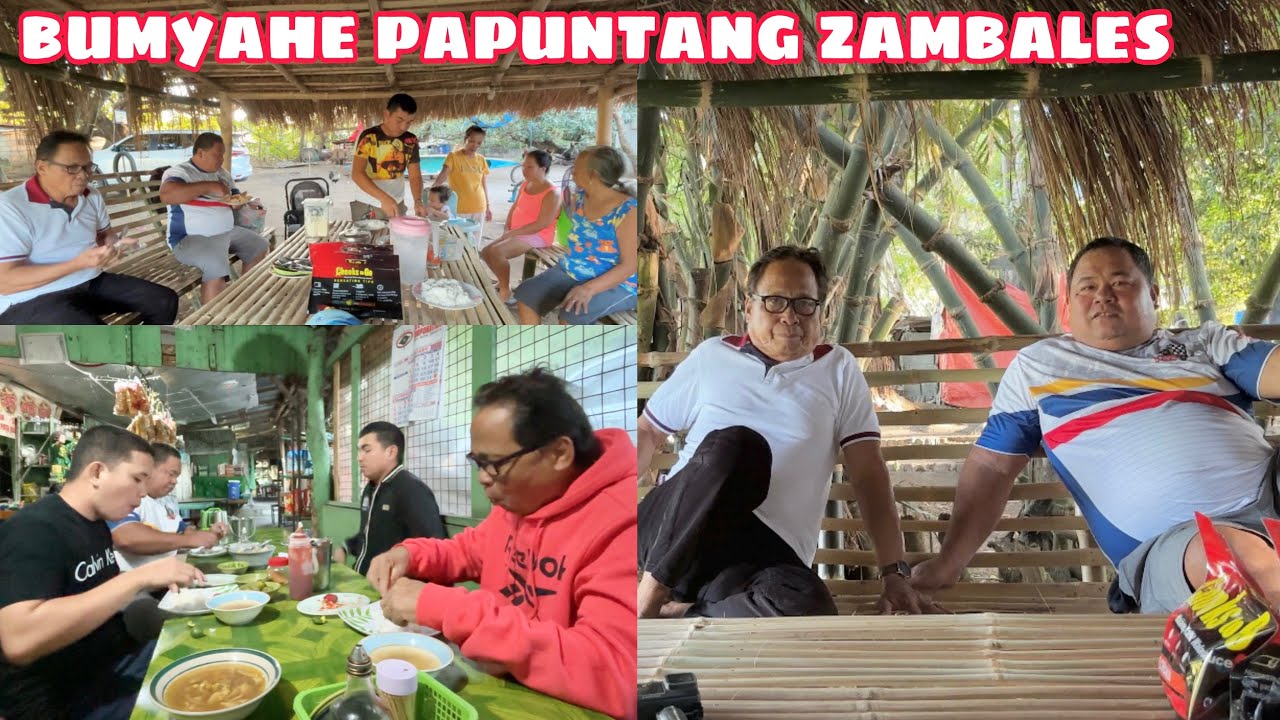 BUMYAHE KAMI PAPUNTANG ZAMBALES KASAMA SI PAPA AT LOLO DONDON