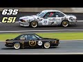 Bmw e24 635 csi group a  lovely straight6 sounds at spa  zolder