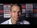 Oscar Lewicki efter förlusten mot VfL Wolfsburg