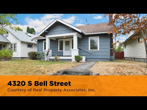 4320 S Bell Street, Tacoma, WA home video tour
