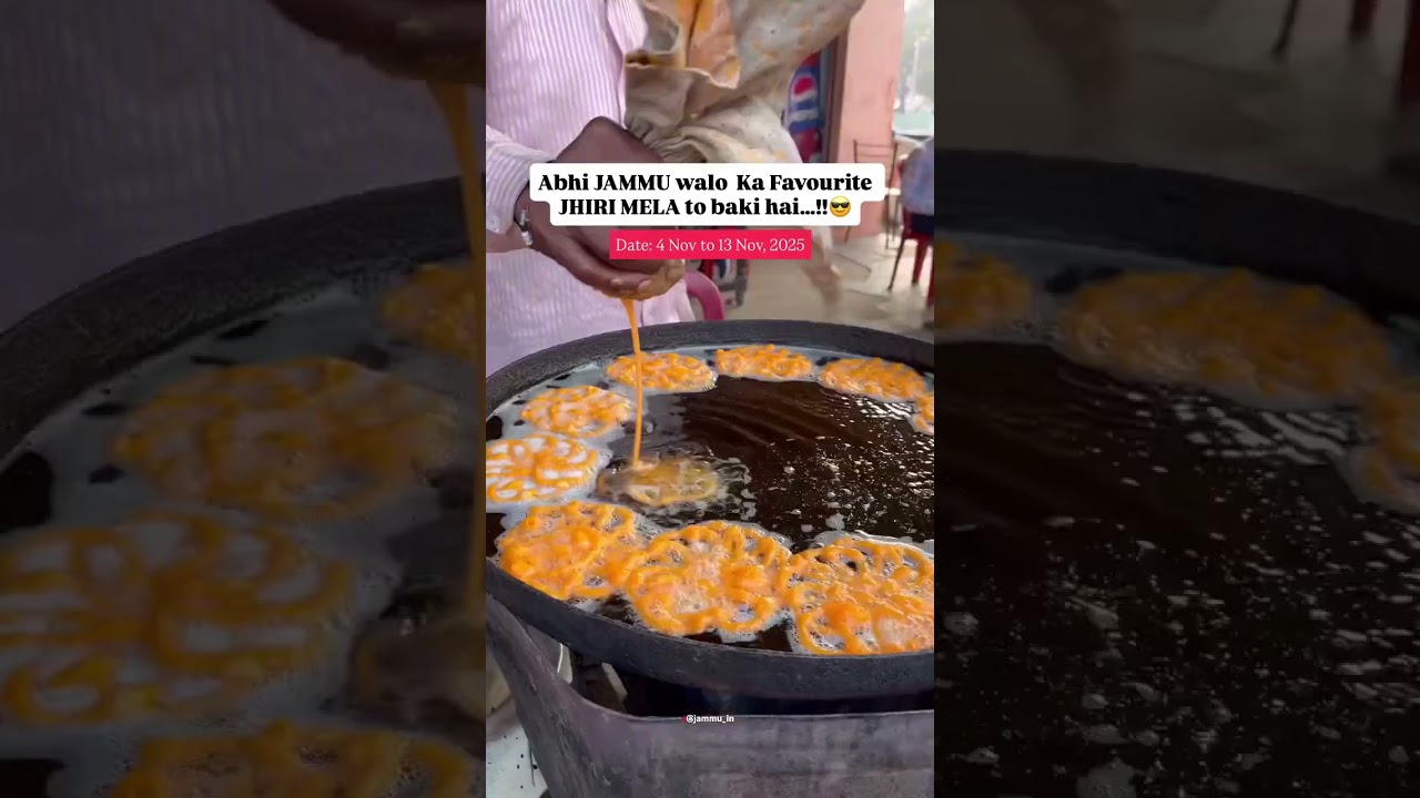 Jammu walo Favourite JHIRI MELA ane wala hai…!!! 😎Date: 4 Nov to 13 Nov, 2025@jammu_in 