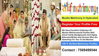 Free Muslim Matrimony In Hyderabad | Free Muslim Matrimonial In Hyderabad | Alif Matrimony Hyderabad screenshot 2