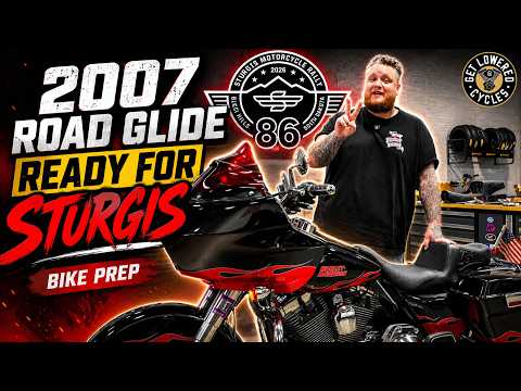 2026 Sturgis CRUNCHTIME - Building a 2007 Road Glide as a Stunt Bike