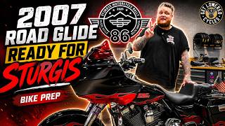2026 Sturgis CRUNCHTIME - Building a 2007 Road Glide as a Stunt Bike