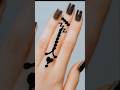 finger mehndi magic 🪄✨🌿#mehndi #mehndidesign #henna #creativehenna