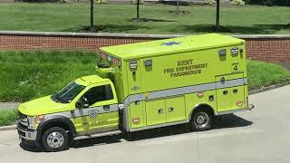 Kent Fire Department Medic 4 Transporting