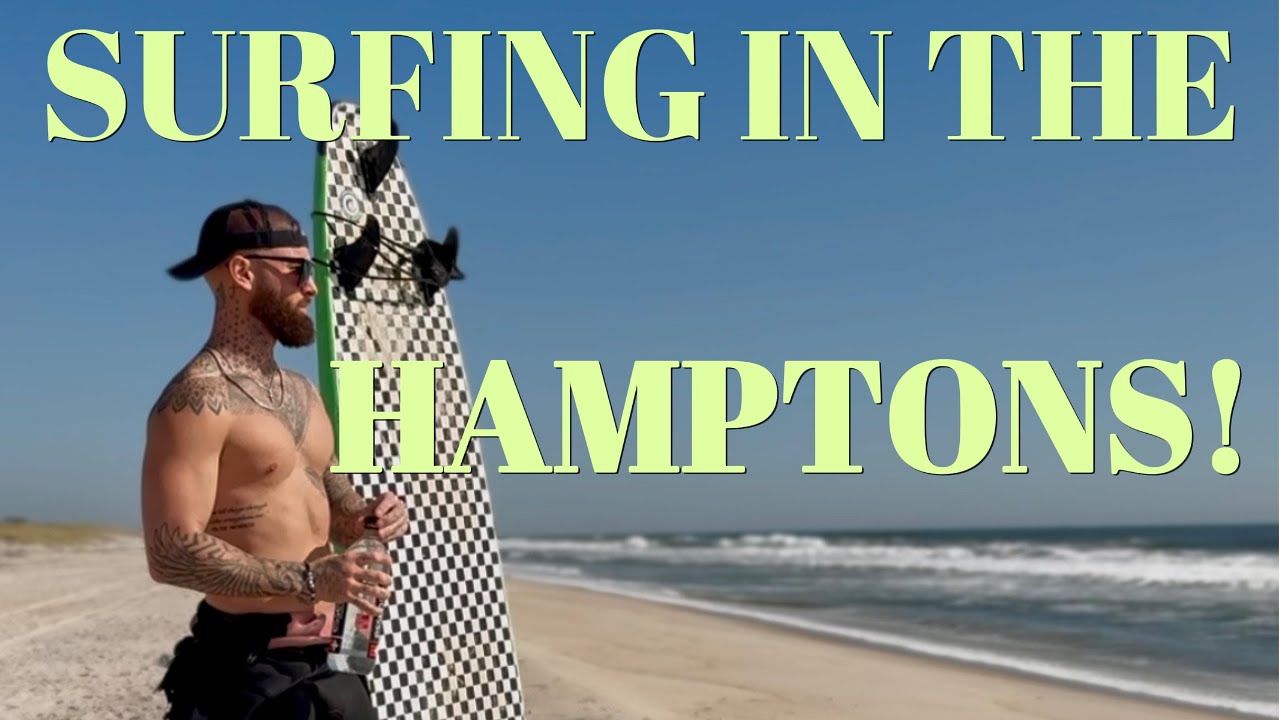 October SURFING in the HAMPTONS!!! - YouTube