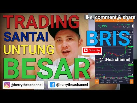 TIPS TRADING SAHAM UNTUK PEMULA CARA SANTAI #bris #trading #traderpemula #info #edukasi #tHeachannel