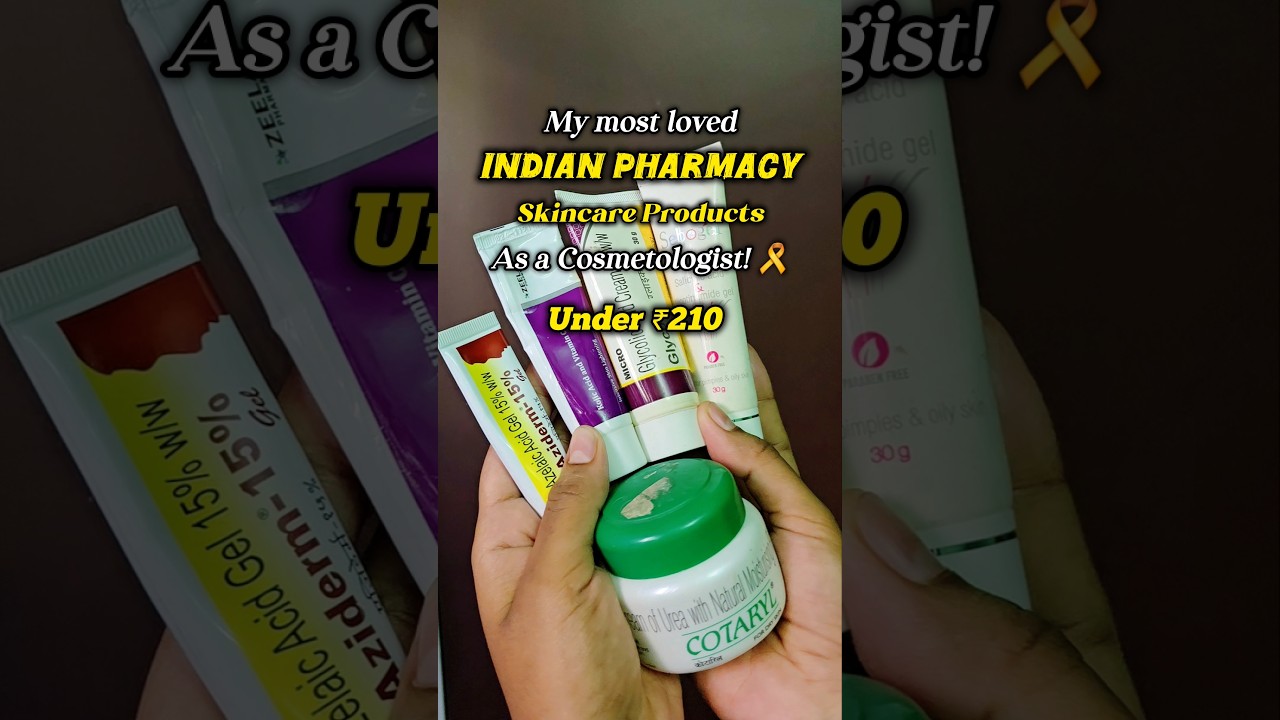‼️ My most loved INDIAN PHARMACY Skincare under rupees 210‼️💯 