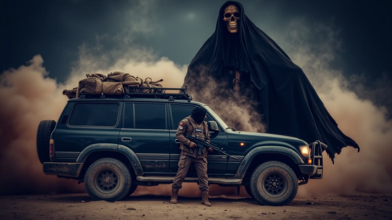 Grim Reaper's Fuzz Desert Jam ~ Heavy Psych Rock Driving Riff & Ominous Sonic Groove