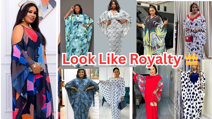 Chiffon Bubu Gown Styles | Latest Material Gown Styles 2025 | Chiffon Styles for Queens👑