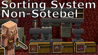 How To Sort Non-Stackable Items In Minecraft 1.21