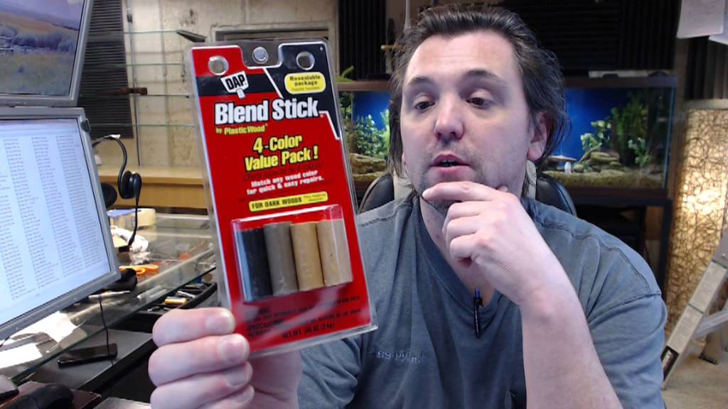 Dap DI4085 Wood Putty TouchUp Stick YouTube