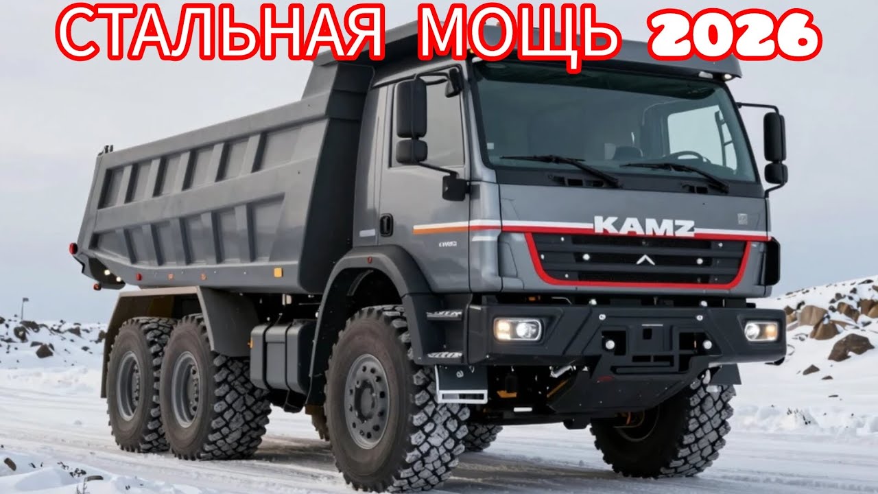 KAMAZ Steel Dump 2026 — СТАЛЬНАЯ МОЩЬ РОССИИ | Самосвал, Который Невозможно Остановить