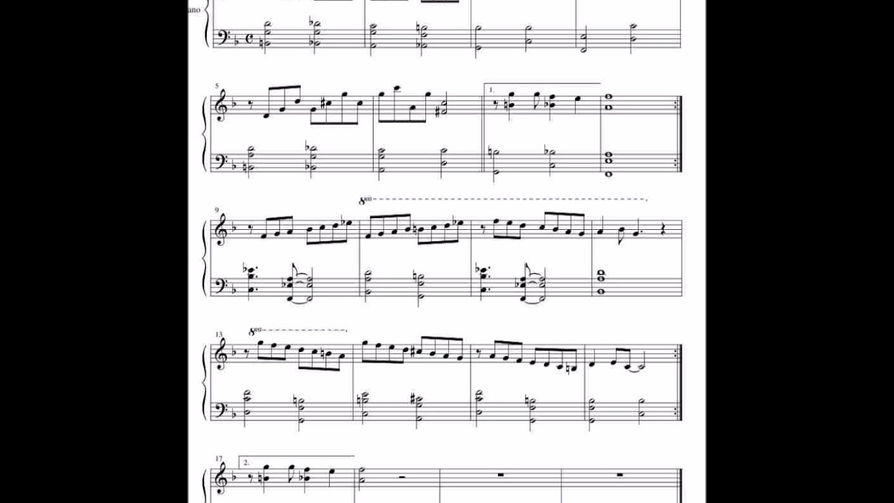 Jeepers Creepers piano YouTube