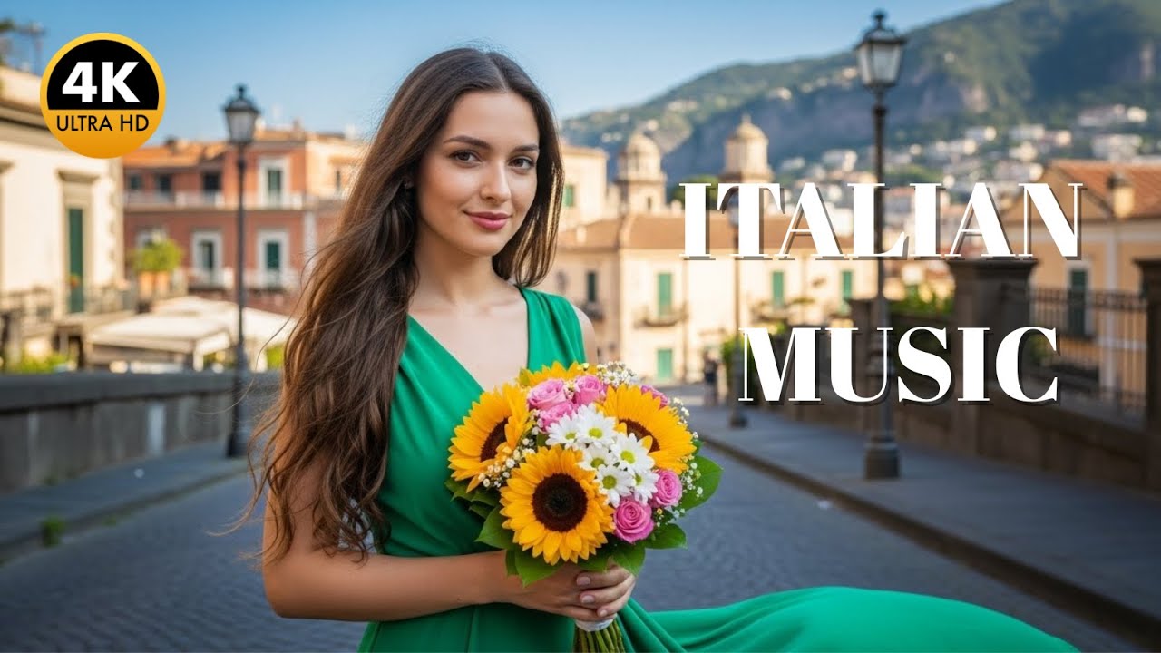Italy 4K Scenic Relaxation 🌅 2+ Hours Amalfi Coast, Lake Como & Mediterranean Music