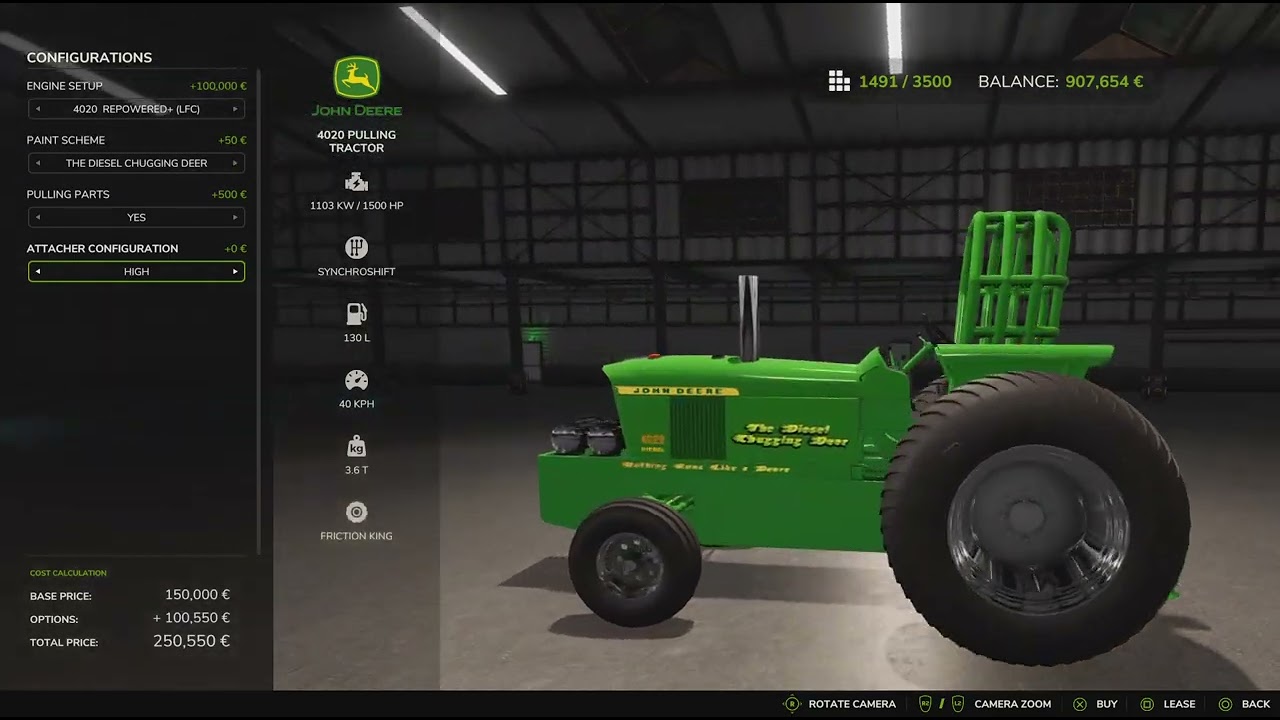 Building a half of a million dollar farm