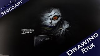 [SpeedArt-Negative Effect] Drawing Ryuk (Death Note)