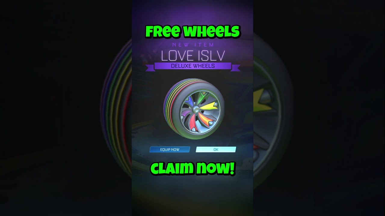 100% Free ITEM in Rocket League 🎁