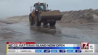 NC 12 reopens to public post-Hurricane Erin: NCDOT