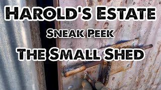 Sneak Peek: The Small Shed