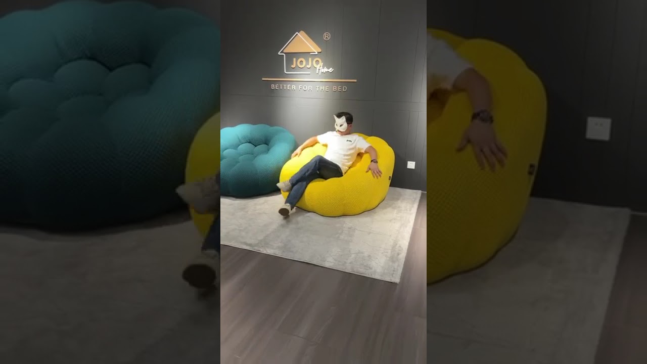 fotoliu lounge tip fagure din memory foam premium hd