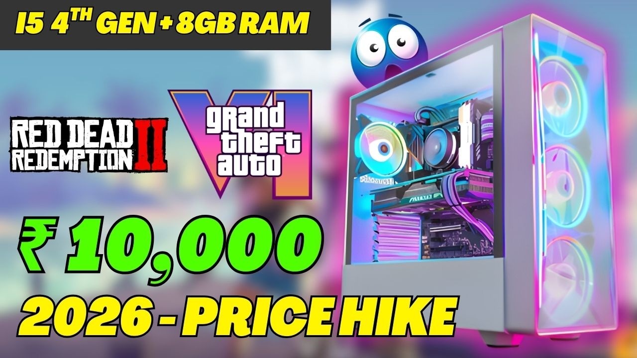 10,000 Gaming PC Build in 2026 | Budget PC build for Gaming - YouTube