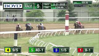RACE 5 PROGRAM 5 21 2025
