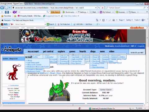 Neopets Javascript Scam(Explained and Showed)