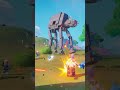 I built an ATAT walker in Lego Fortnite. #starwars #fortnite #legofortnite #epicpartner