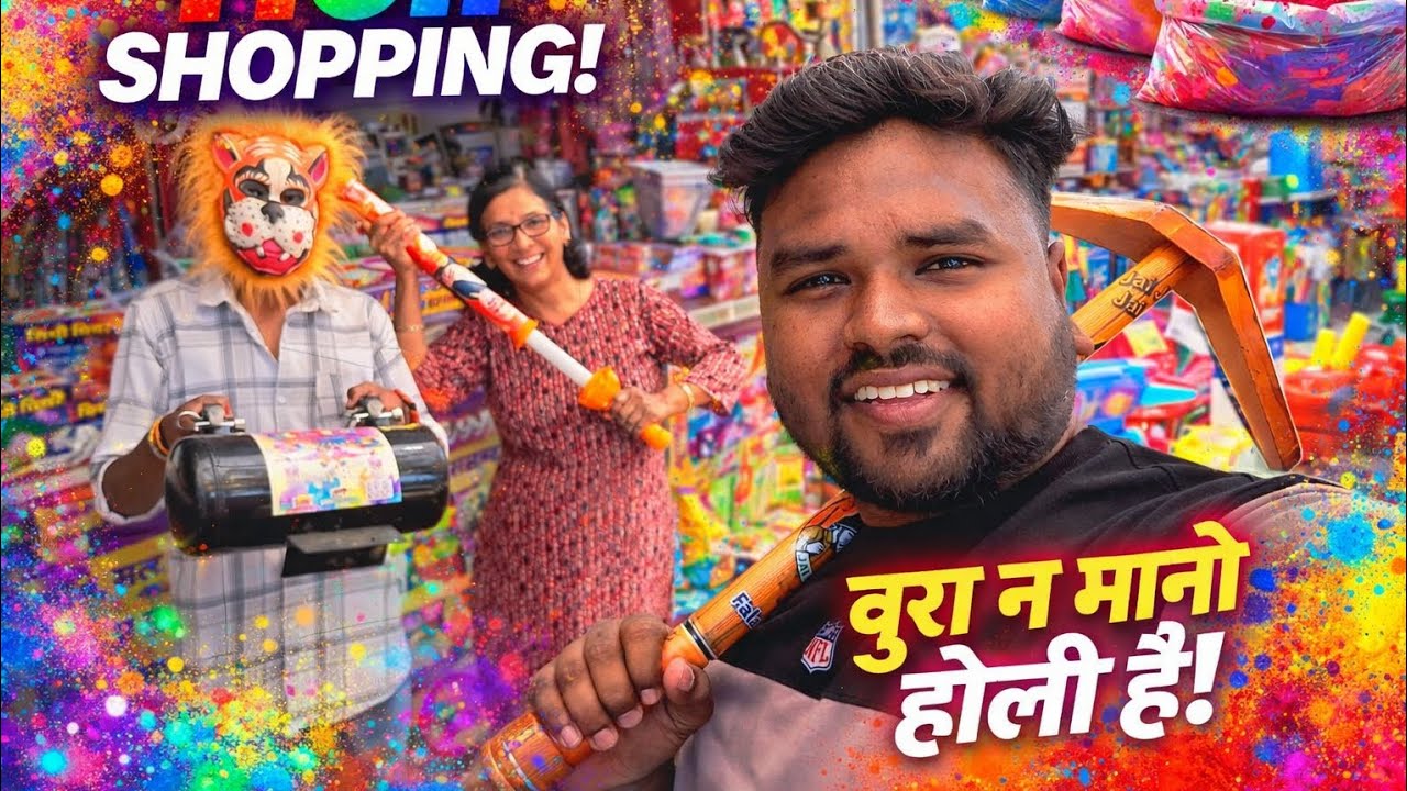 Is Baar Holi Ki Full Taiyaari! 🎉Zabardast Shopping 😍🛍️|#youtuber #shortsfeed 