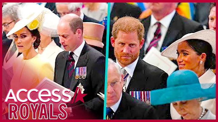 Kate Middleton & Prince William DON'T SIT With Meg...