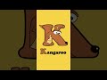 Animals that start with K - Kangaroo, Kingfisher, Kiwi, Koala #Shorts