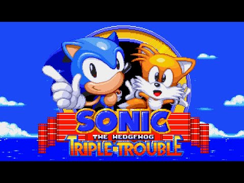 Sonic Triple Trouble 16-Bit - Story Mode Playthrough (4K/60FPS)