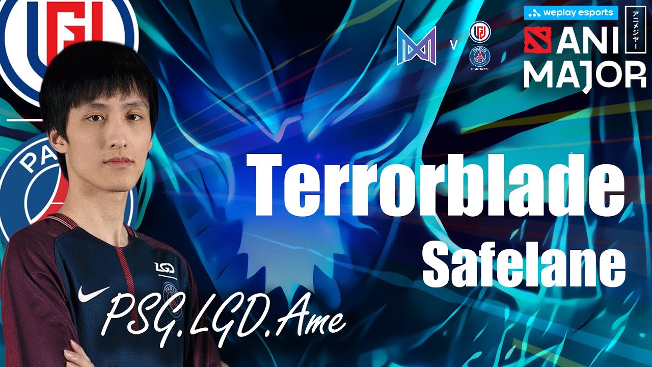 NIGMA vs PSG.LGD | AME SIGNATURE CARRY TERRORBLADE | KYIV ANIMAJOR 2021 | DPC PLAYER'S PERSPECTIVE
