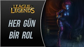 ÇOK AĞIR TEK ATAN EVELYNN | Orman | LoL | Her Gün Bir Rol #22