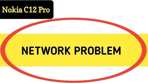 Nokia c12 Pro mein network problem kaise theek Karen, how to solve network problem in Nokia c12 Pro