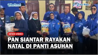PAN Siantar Rayakan Sukacita Natal dengan Menemui Anak-anak Panti Asuhan