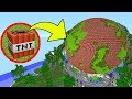 Minecraft: TNT VS PLANET EARTH!!! - Mini-Game