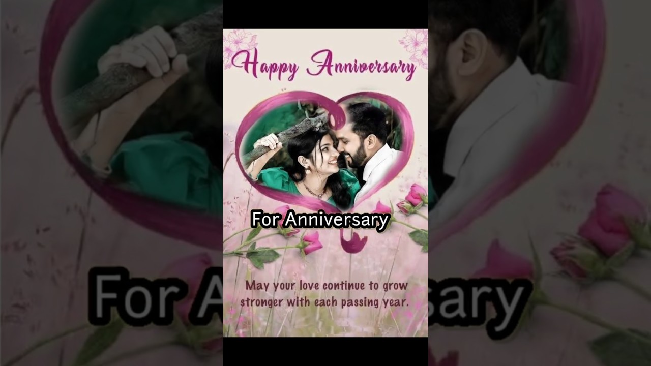 Anniversary photo frame | Best anniversary photo editing app | Anniversary frame