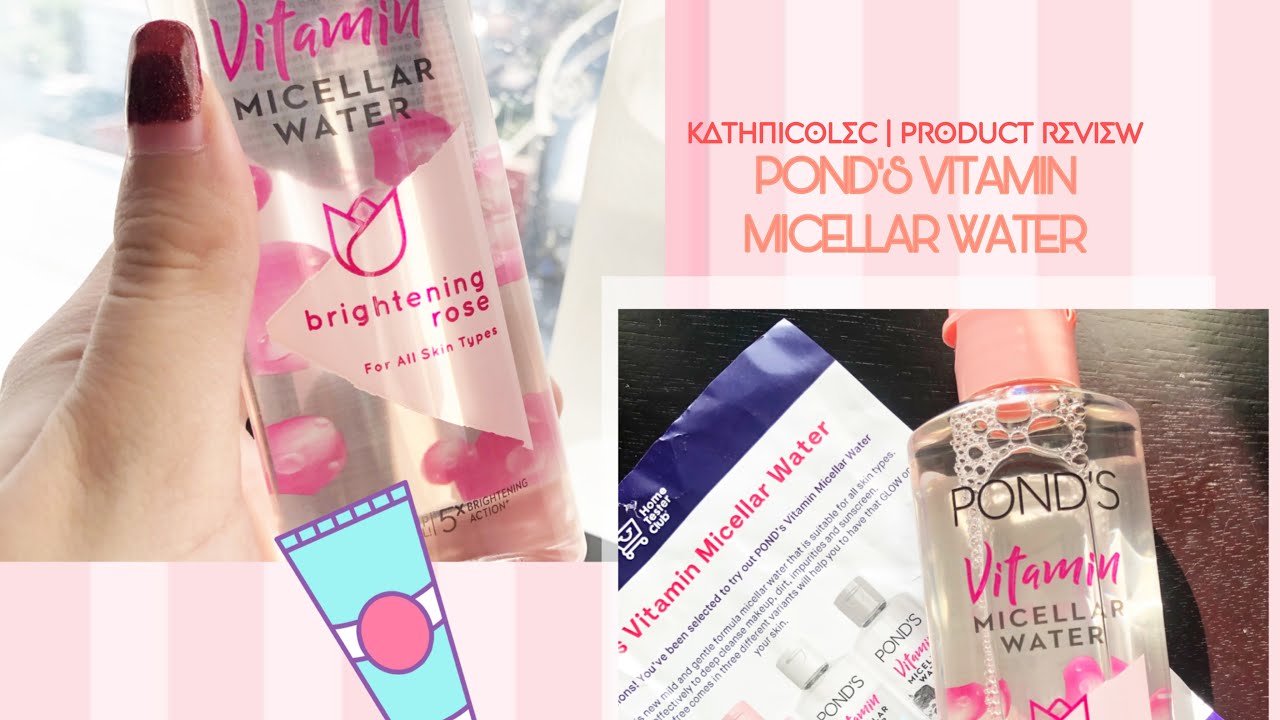 ponds vitamin micellar water